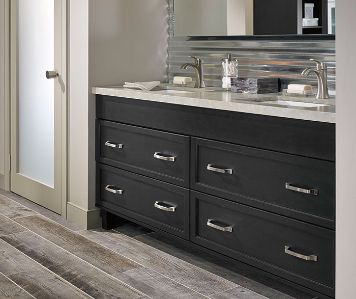 Dark Grey Bathroom Cabinets