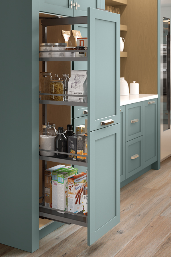 Base Pantry Pullout Cabinet - Kitchen Craft Cabinetry