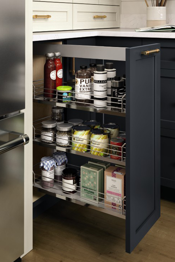 Base Utensil Pantry Pull Out Cabinet - Decora