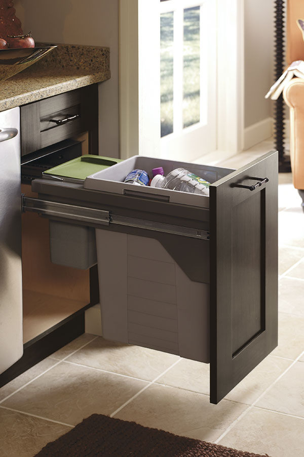 Base Wastebasket Cabinet with Compost Bin - Kitchen Craft
