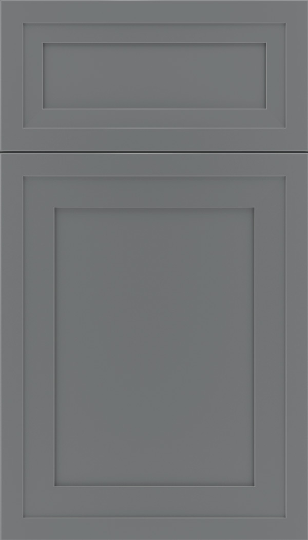 Asher 5pc Maple flat panel cabinet door in Cloudburst