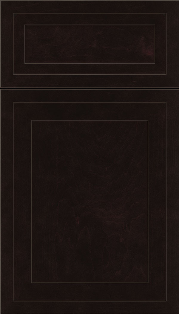 Espresso Black Glaze Cabinet Finish On Maple Kitchen Craft