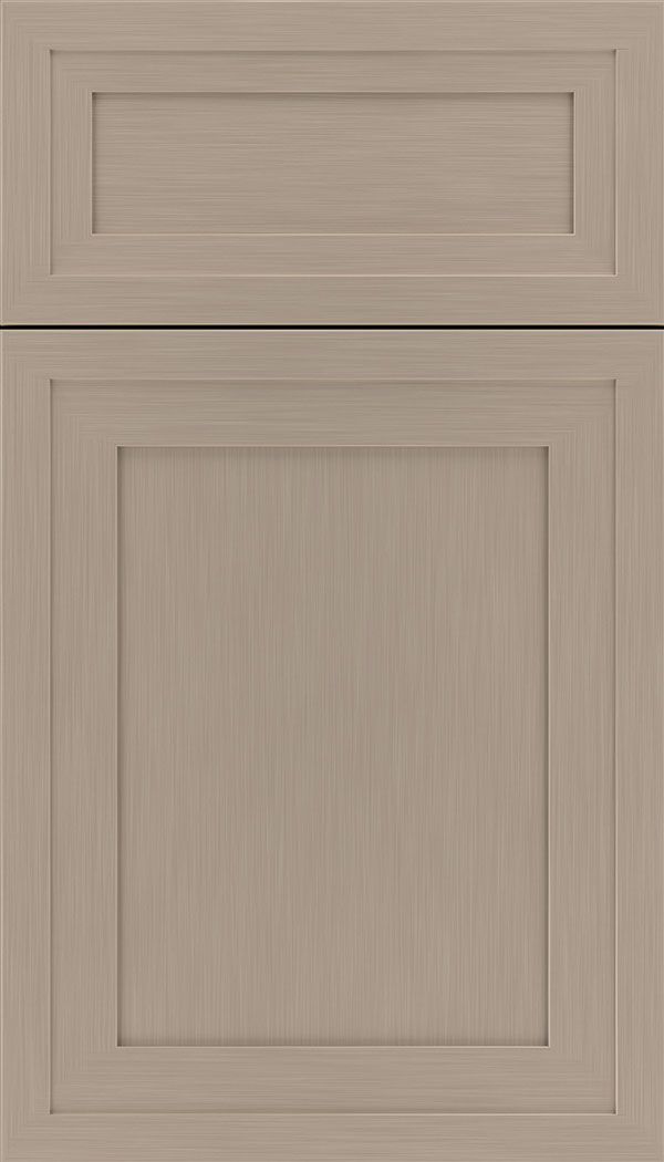 Asher 5pc Maple flat panel cabinet door in Portabello