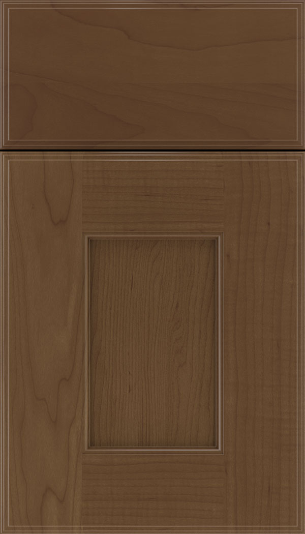 Berkeley Maple flat panel cabinet door in Sienna
