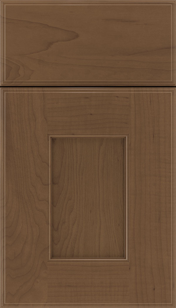 Berkeley Maple flat panel cabinet door in Toffee