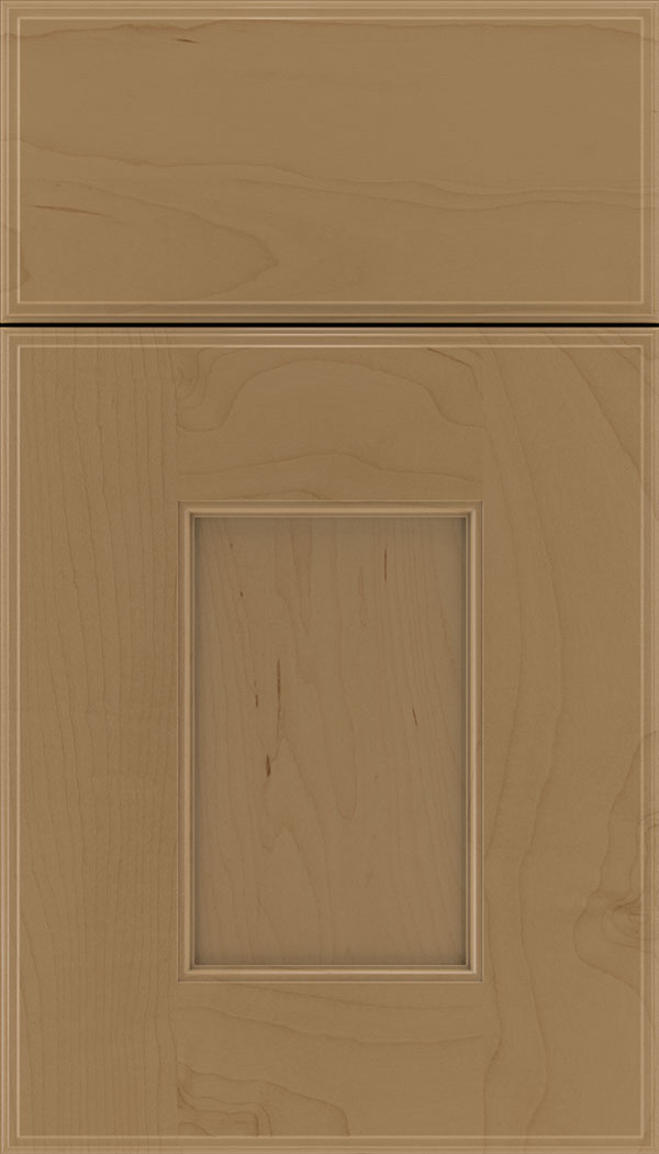 Berkeley Maple flat panel cabinet door in Tuscan