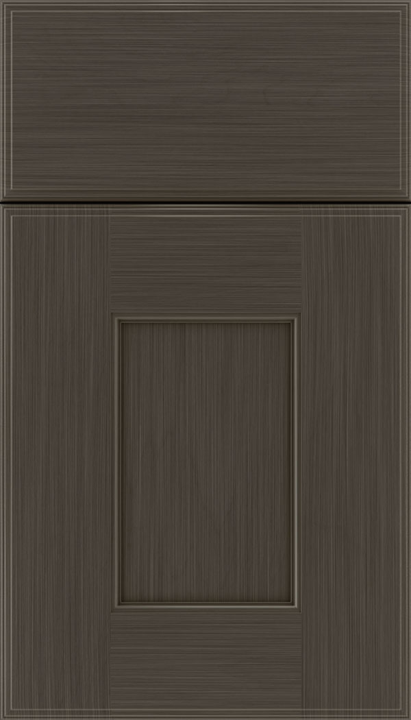 Berkeley Maple flat panel cabinet door in Weathered Slate