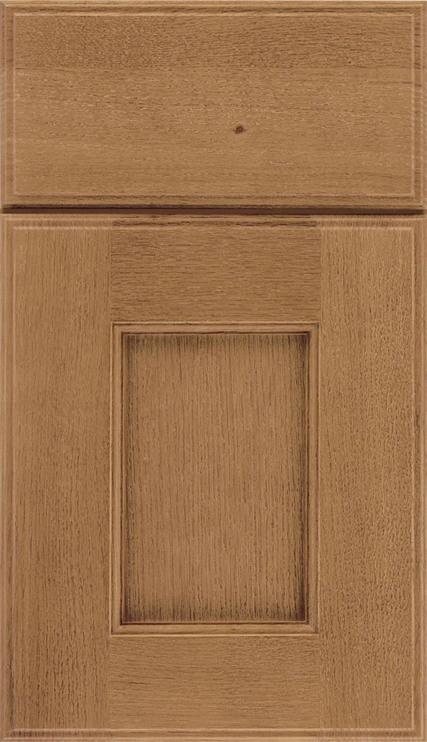 Berkeley Rift Oak flat panel cabinet door in Tuscan