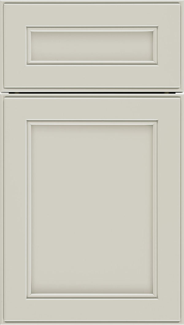 Chelsea 5pc Maple flat panel cabinet door in Cirrus