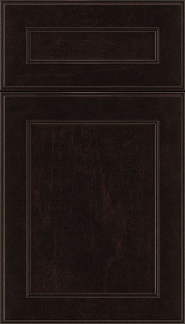 Espresso Black Glaze Cabinet Finish On Maple Kitchen Craft