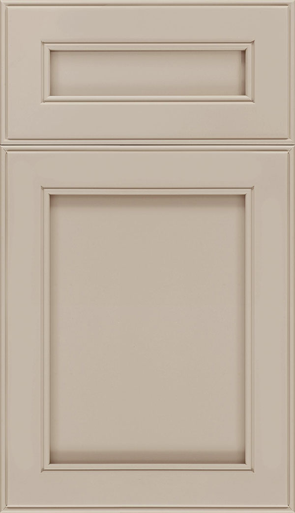 Chelsea 5pc Maple flat panel cabinet door in Moonlight