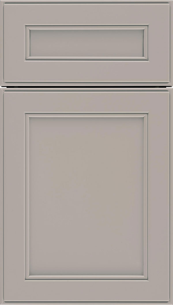 Chelsea 5pc Maple flat panel cabinet door in Nimbus
