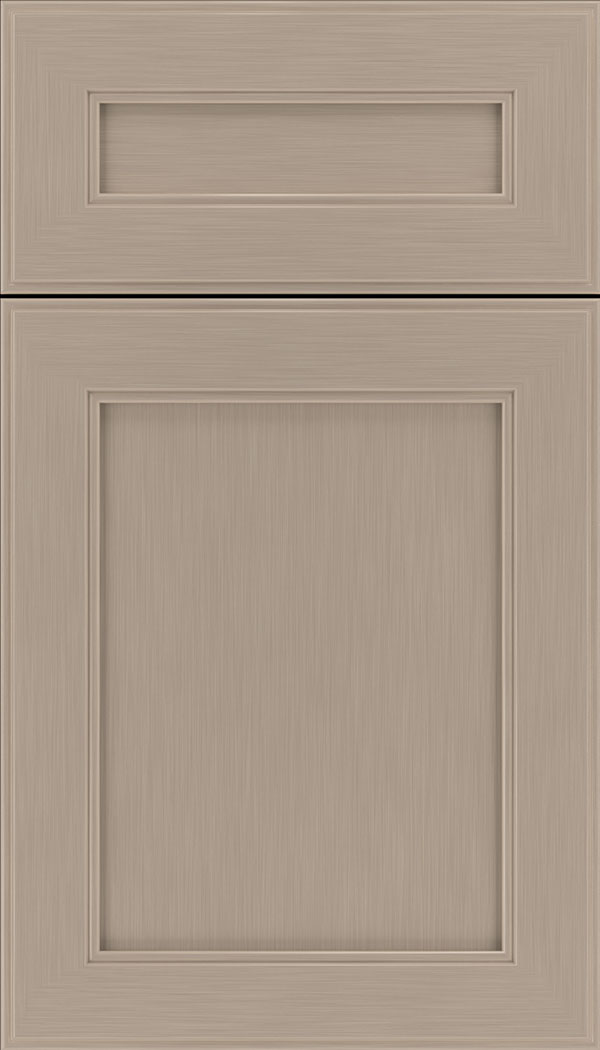 Chelsea 5pc Maple flat panel cabinet door in Portabello