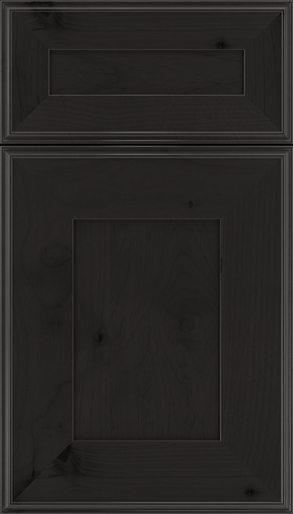 Elan 5pc Alder flat panel cabinet door in Charcoal