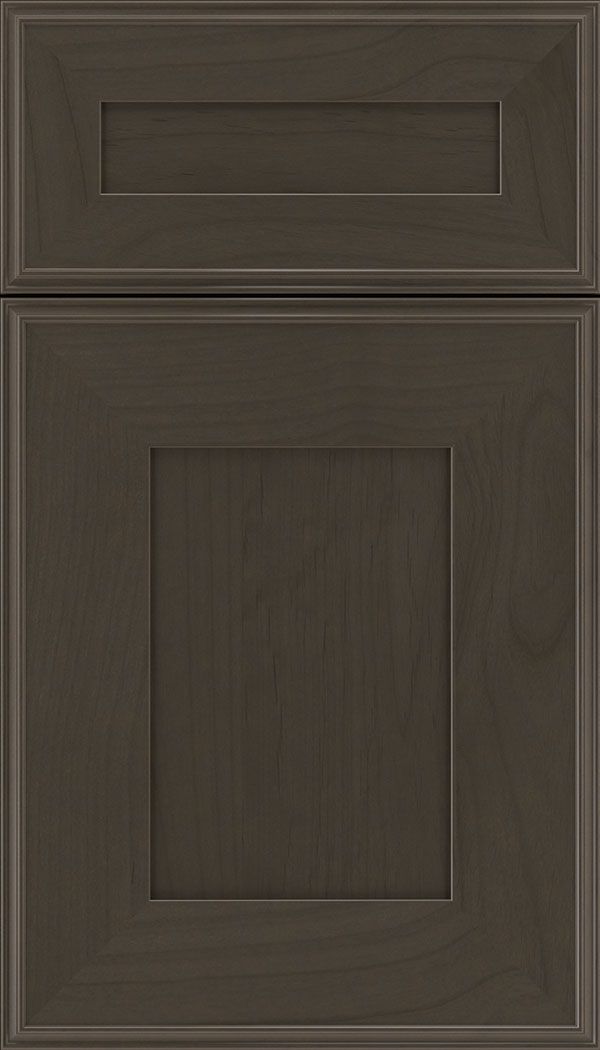 Elan 5pc Alder flat panel cabinet door in Thunder