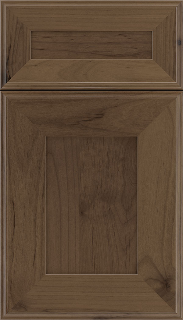 Elan 5pc Alder flat panel cabinet door in Toffee