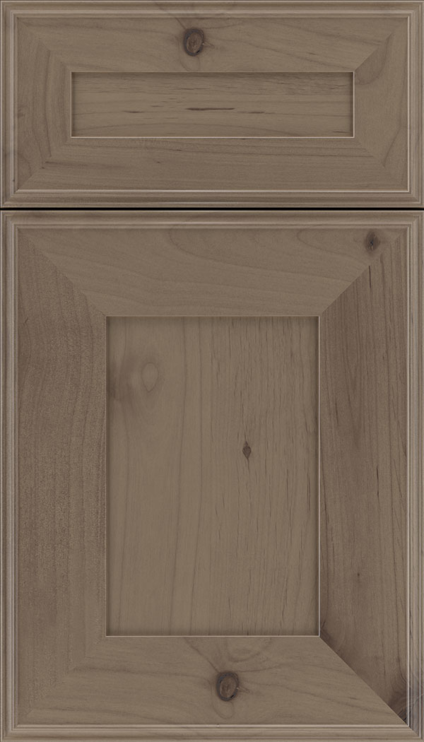 Elan 5pc Alder flat panel cabinet door in Winter