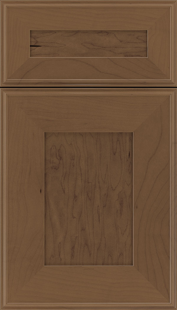 Elan 5pc Maple flat panel cabinet door in Toffee