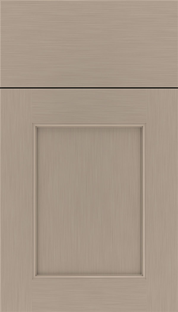 Lexington Maple recessed panel cabinet door in Portabello