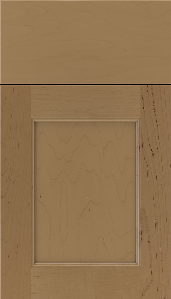 Lexington Maple recessed panel cabinet door in Tuscan