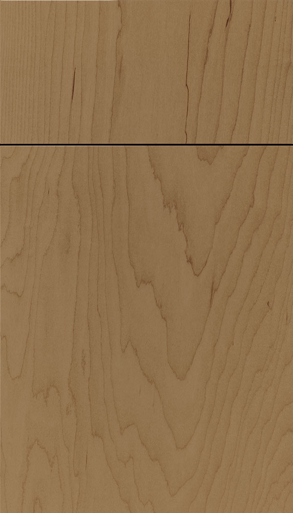 Lockhart Maple slab cabinet door in Tuscan