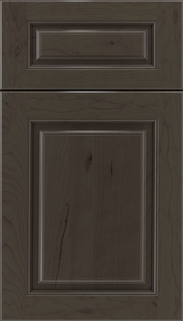 Marquis 5pc Cherry raised panel cabinet door in Thunder