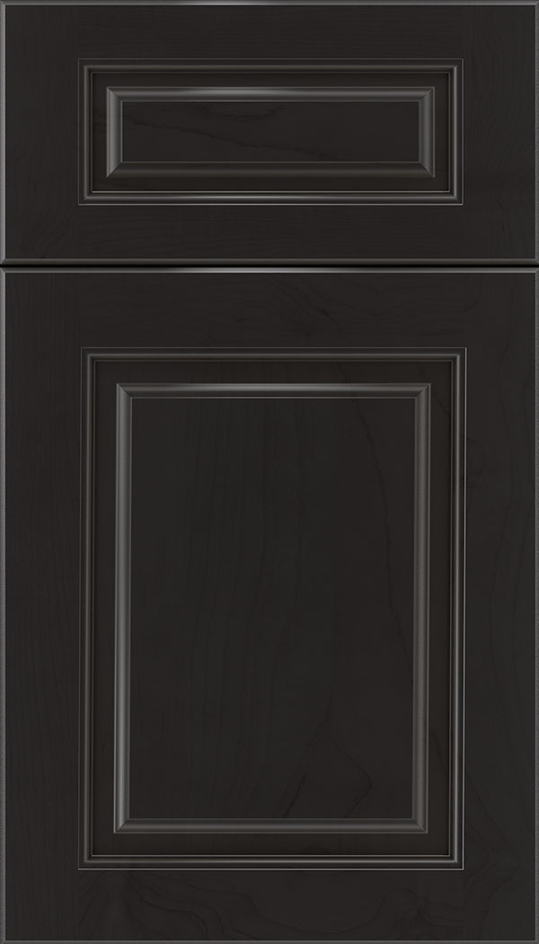 Marquis 5pc Maple raised panel cabinet door in Charcoal