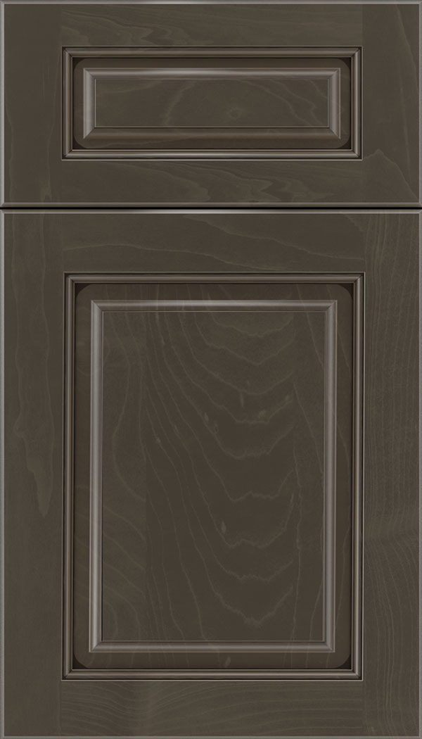 Thunder Black Glaze Cabinet Finish on Maple - Kitchen Craft