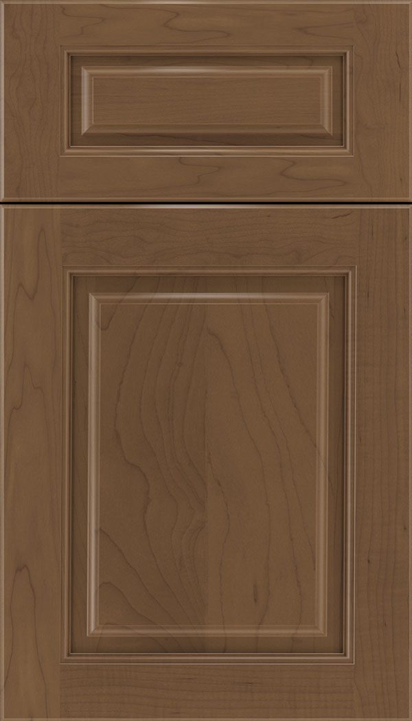 Marquis 5pc Maple raised panel cabinet door in Toffee