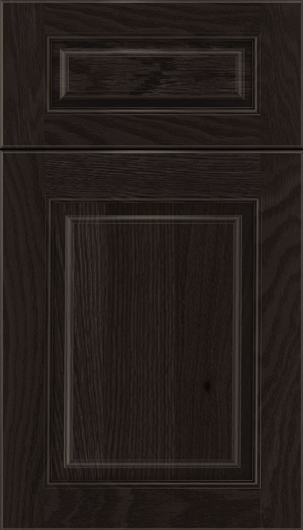 Marquis 5pc Oak raised panel cabinet door in Charcoal