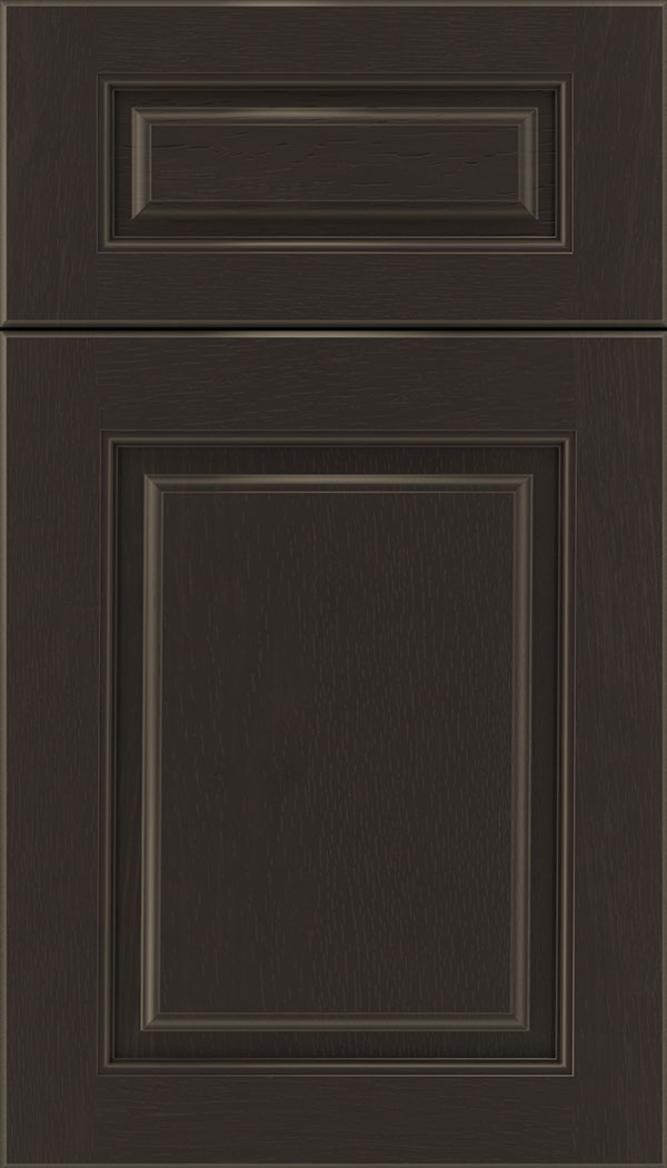 Marquis 5pc Oak raised panel cabinet door in Thunder