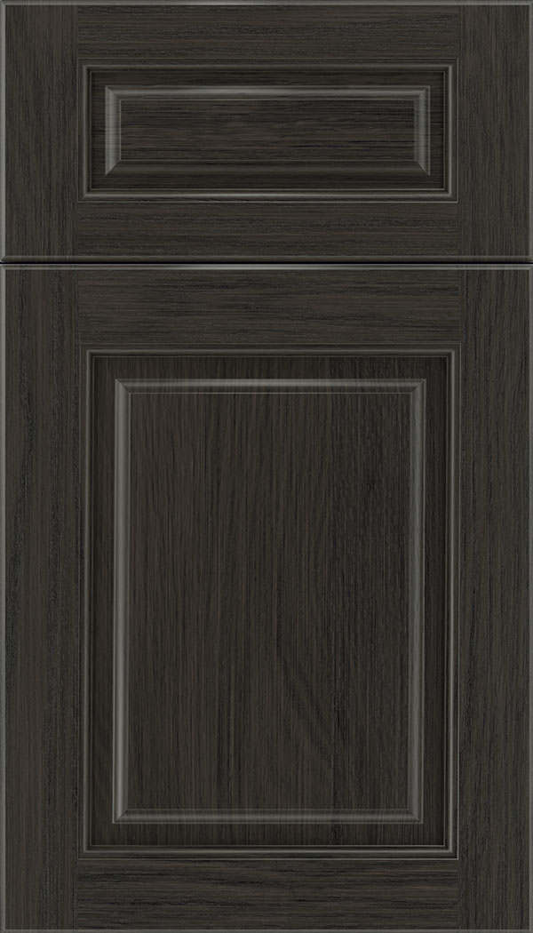 Marquis 5pc Oak raised panel cabinet door in Weathered Slate