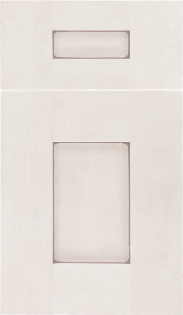 Alabaster Opaque Finish on Maple Kitchen Craft