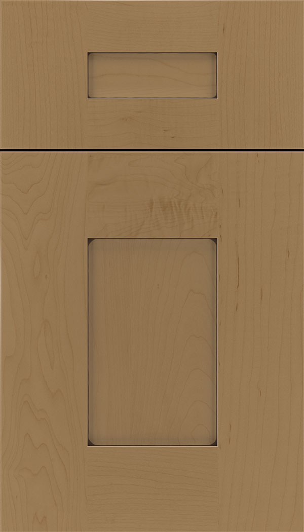 Newhaven 5pc Maple shaker cabinet door in Tuscan with Mocha glaze