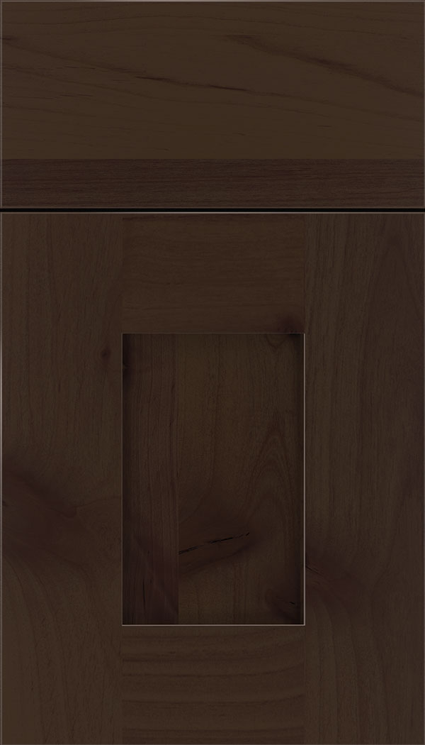 Newhaven Alder shaker cabinet door in Cappuccino