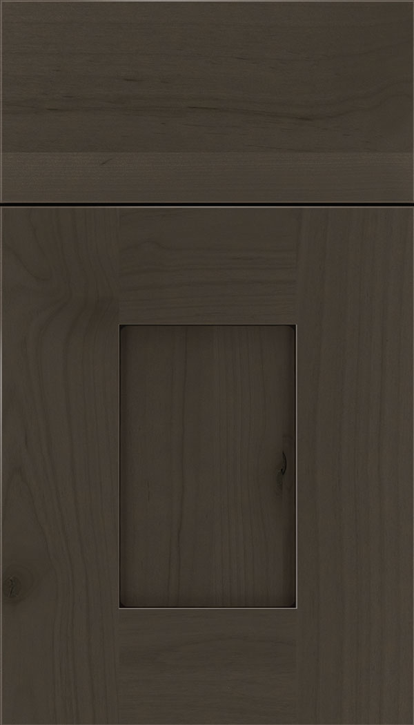 Newhaven Alder shaker cabinet door in Thunder with Black glaze