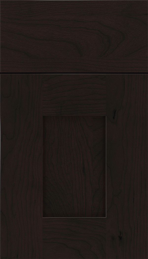 Newhaven Cherry shaker cabinet door in Espresso