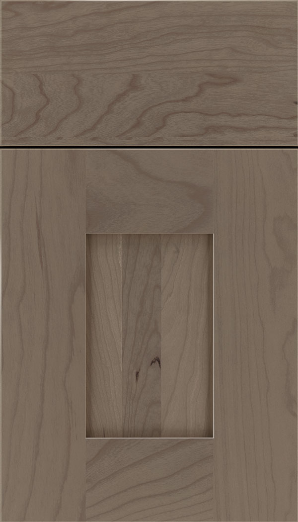 Newhaven Cherry shaker cabinet door in Winter