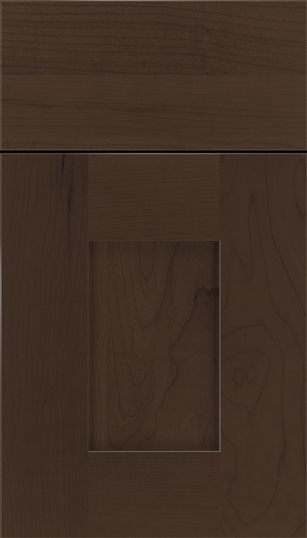 Newhaven Maple shaker cabinet door in Cappuccino