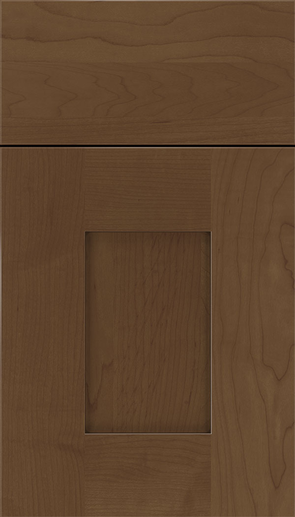 Newhaven Maple shaker cabinet door in Sienna with Mocha glaze