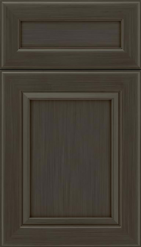 Paloma 5pc Maple flat panel cabinet door in Weathered Slate