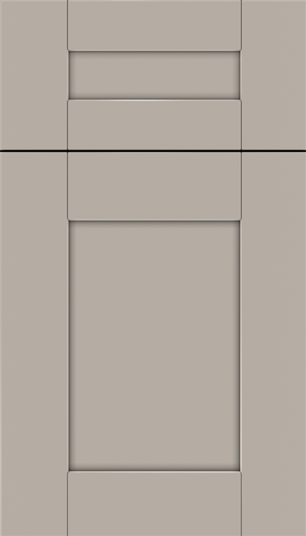 Pearson 5pc Maple flat panel cabinet door in Nimbus