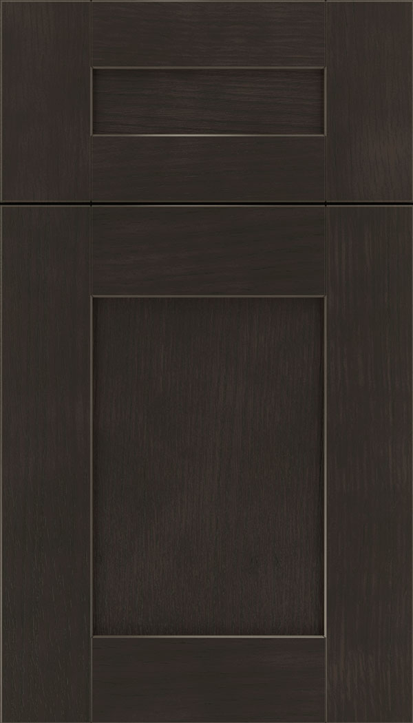 Pearson 5pc Rift Oak flat panel cabinet door in Thunder