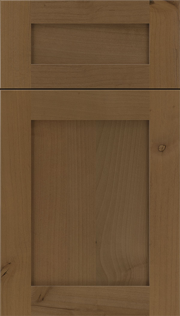 Plymouth 5pc Alder shaker cabinet door in Tuscan