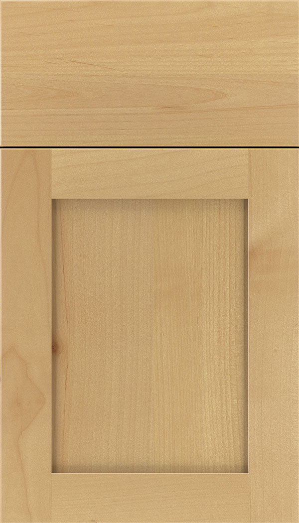Plymouth Alder shaker cabinet door in Natural