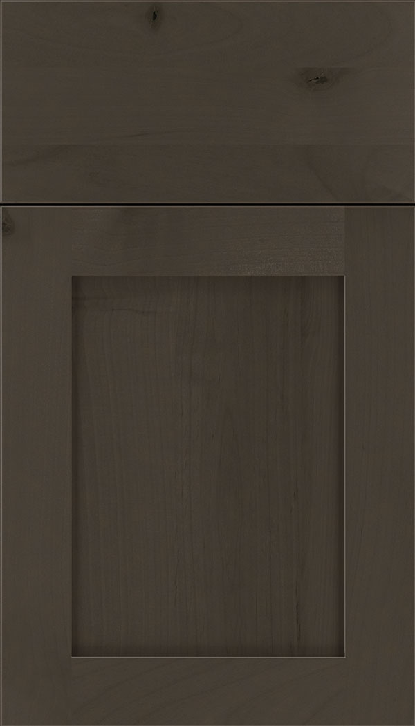Plymouth Alder shaker cabinet door in Thunder