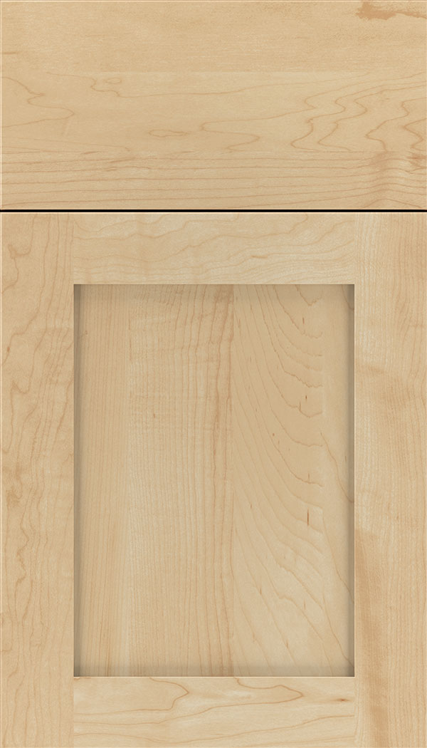 Plymouth Maple shaker cabinet door in Natural