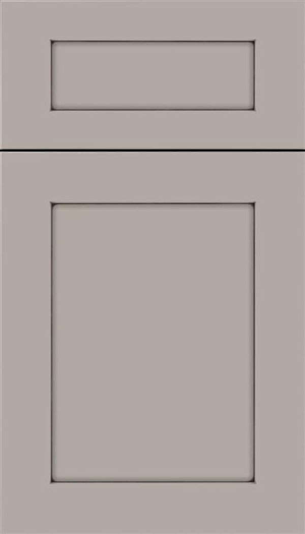 Salem 5pc MDF shaker cabinet door in Nimbus with Smoke glaze