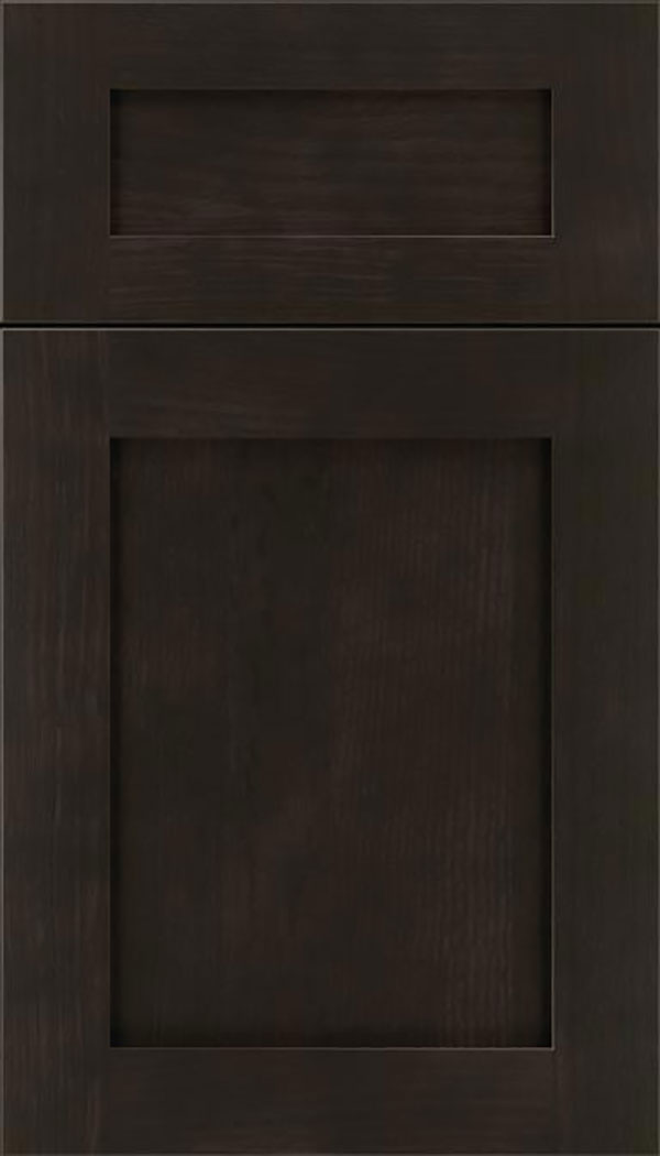 Salem 5pc Rift Oak shaker cabinet door in Thunder