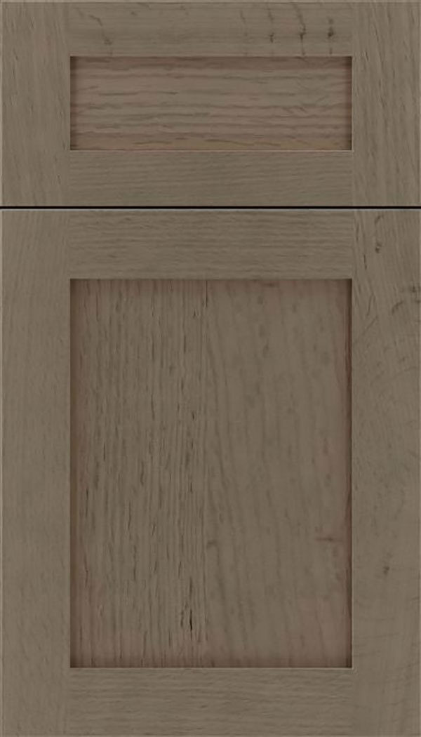 Salem 5pc Rift Oak shaker cabinet door in Winter